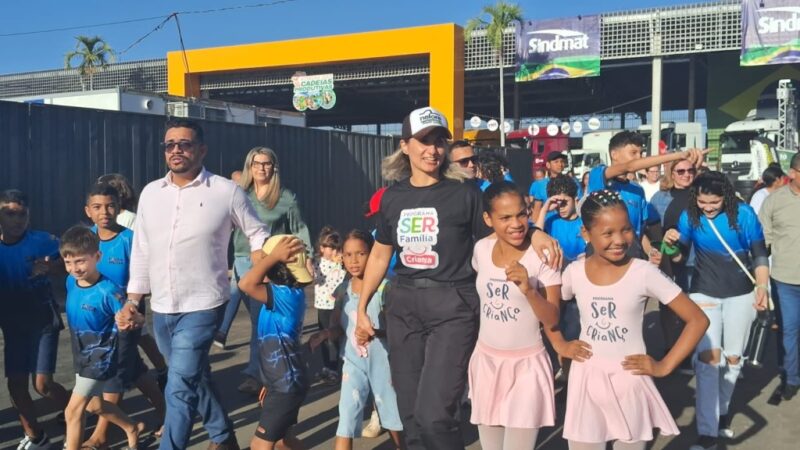 Alunos do programa SER Família participam da programação do estande da Setasc na Expoagro