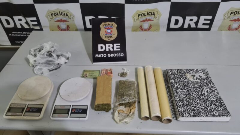 Operação da Polícia Civil prende traficantes de drogas que atuavam em bairro de Cuiabá