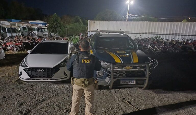 PRF localiza veículo roubado em Lucas do Rio Verde – MT