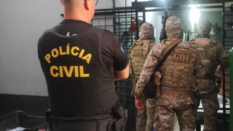 Polícia Civil indicia 19 pessoas em esquema de lavagem de dinheiro do tráfico liderado por criminoso de dentro da cadeia
