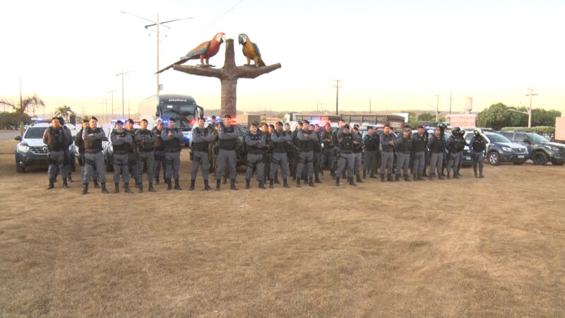 Veja o vídeo: Operação Comando Itinerante reforçara ações ostensivas da Polícia Militar em Guarantã do Norte