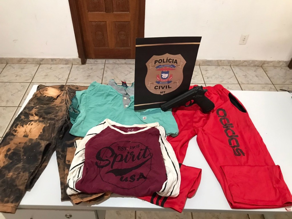Polícia Civil identifica autor de dois roubos ocorridos no mesmo dia em Alto Garças