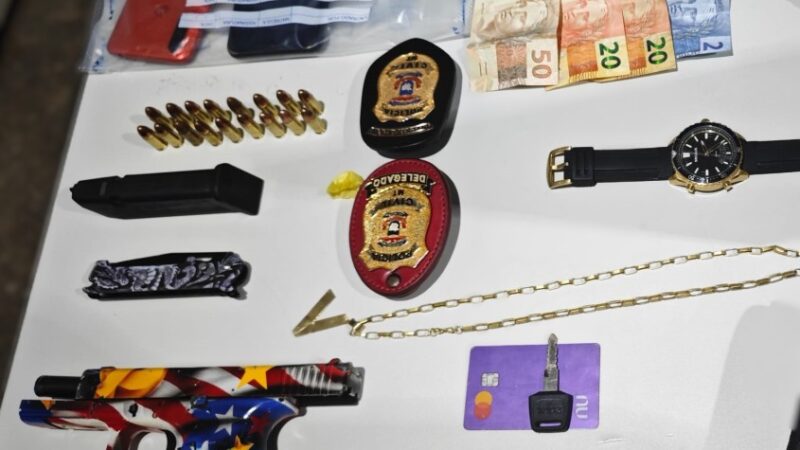 Polícia Civil liberta vítimas de roubo e prende dupla em Pontes e Lacerda