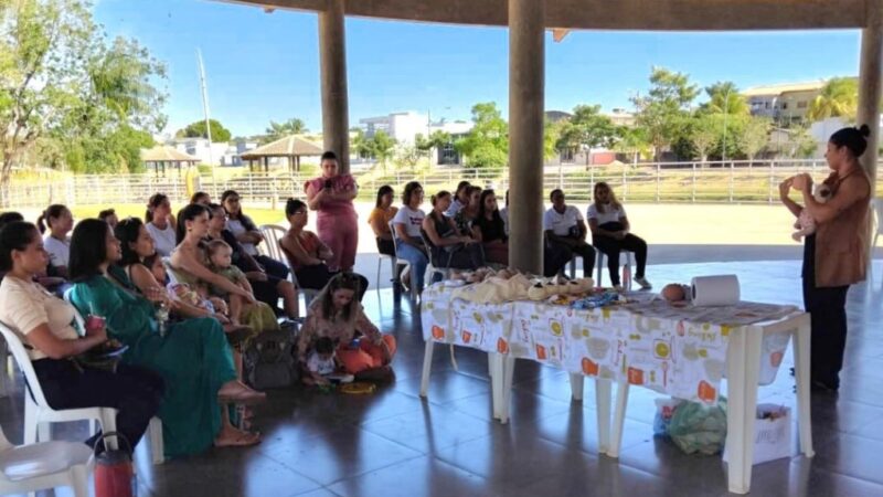 Escritório Regional de Saúde de Colíder promove encontro para incentivar a amamentação