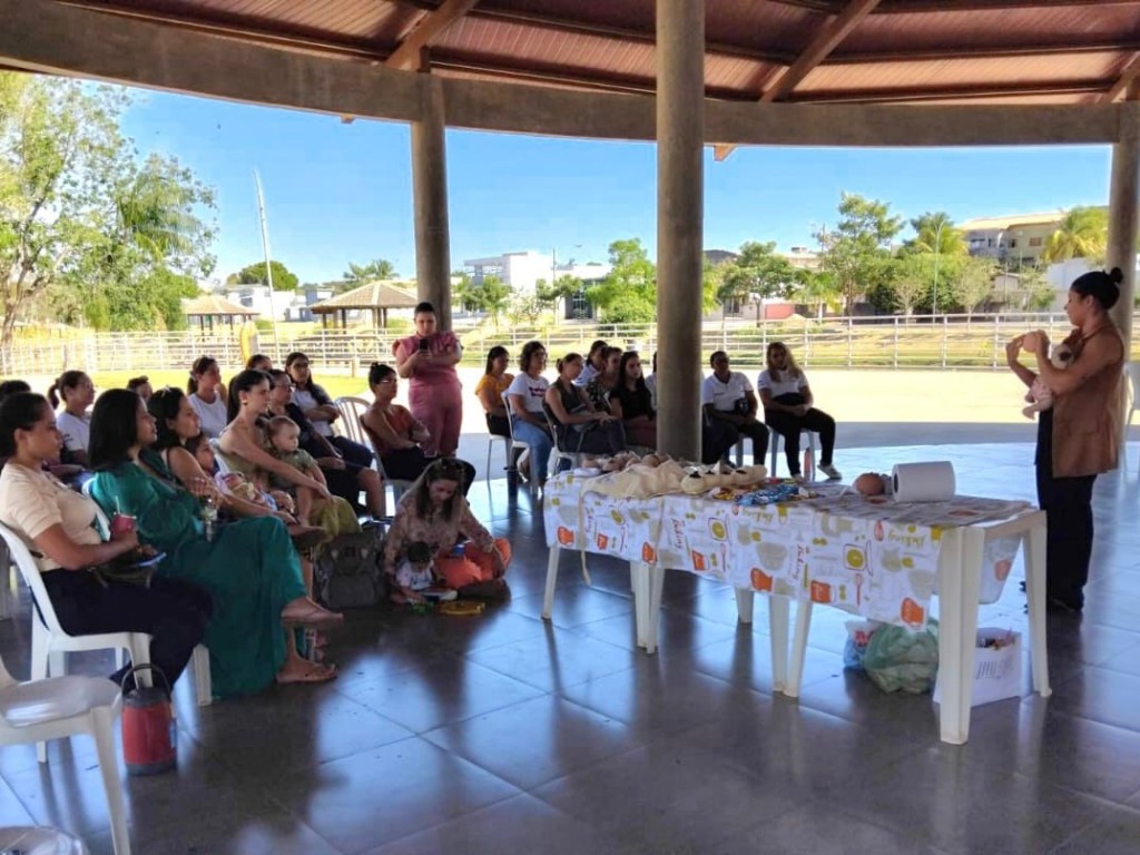 Escritório Regional de Saúde de Colíder promove encontro para incentivar a amamentação