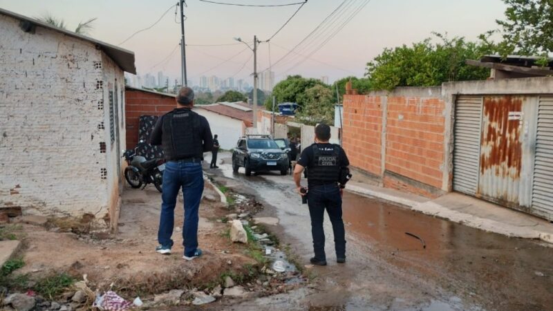 Operação da Polícia Civil mira grupo envolvido com tráfico de drogas em diversos bairros de Cuiabá