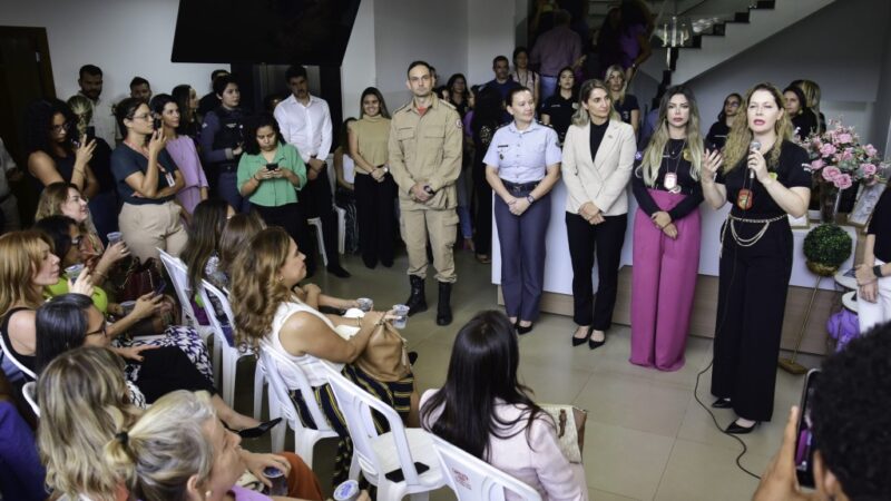“Sou grata pelo apoio da nossa primeira-dama à causa das mulheres no Estado”, afirma secretária