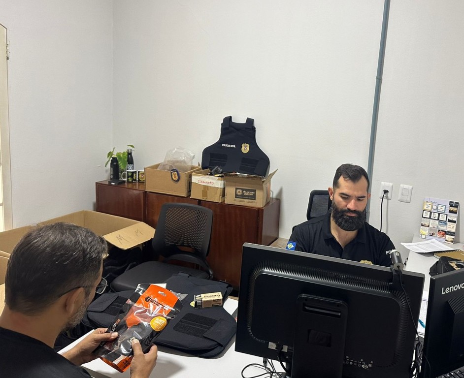 Polícia Civil entrega novos equipamentos para servidores lotados no interior de MT