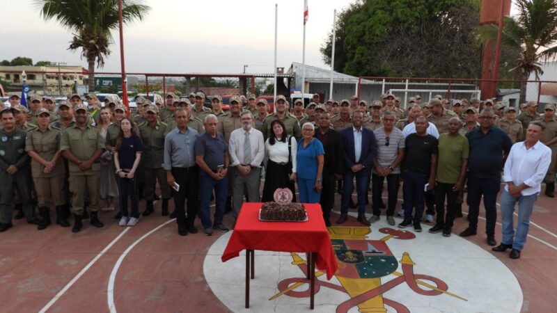 Cerimônia marca celebração de 60 anos de criação do Corpo de Bombeiros em MT