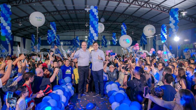Casa cheia-Thiago Silva e Luizão mostram força e milhares de pessoas prestigiam maior convenção de Rondonópolis