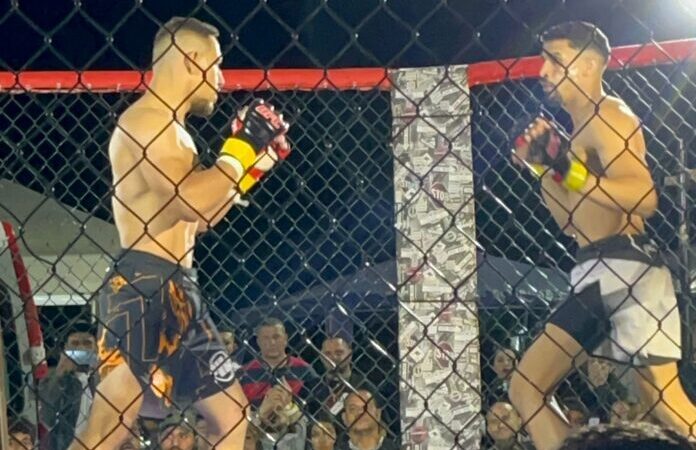 Atleta sinopense vence por nocaute no 1º round e mantém cinturão do Sinop Fight Combat