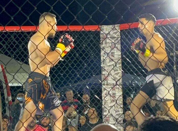 Atleta sinopense vence por nocaute no 1º round e mantém cinturão do Sinop Fight Combat