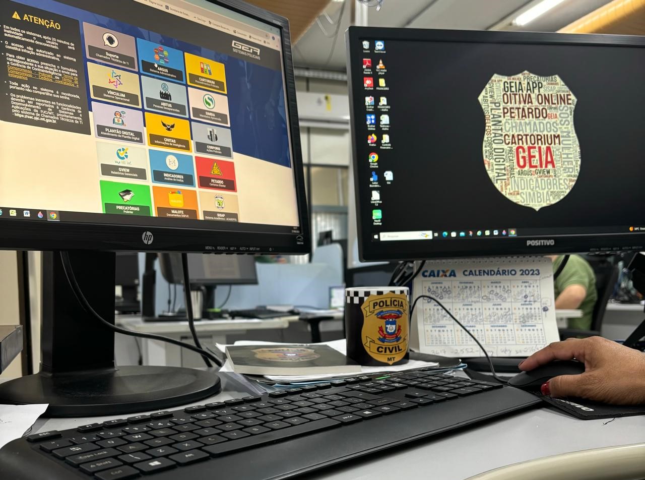 Sistemas integrados da Polícia Civil de Mato Grosso alcançam nove Estados do país