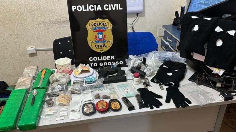 Polícia Civil prende dupla suspeita de execução de jovem em Colíder