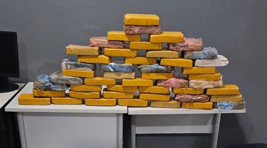 Bope apreende 50 quilos de cocaína e sacos contendo ácido bórico em Mato Grosso
