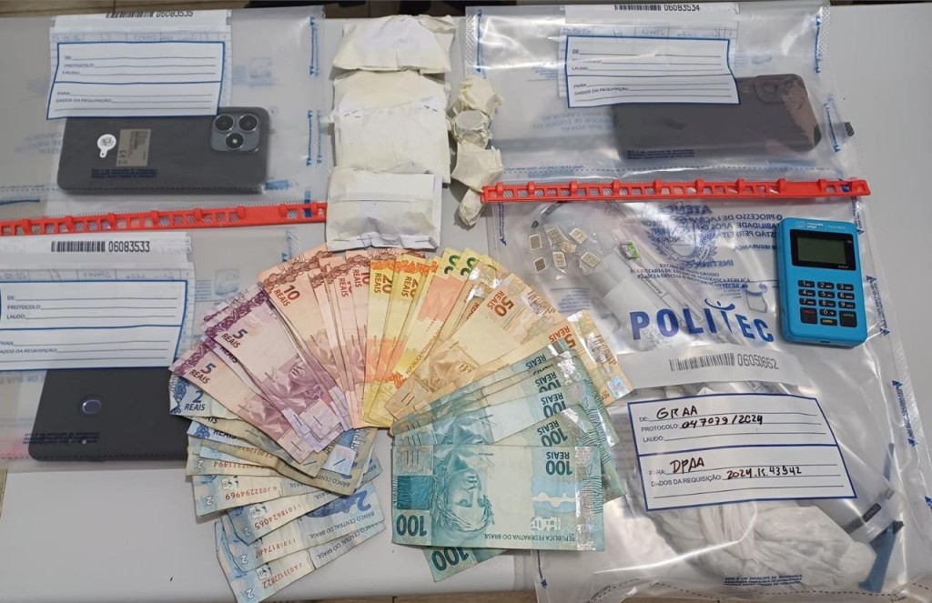 Mulher gestante é presa em flagrante pela Polícia Civil por tráfico de drogas