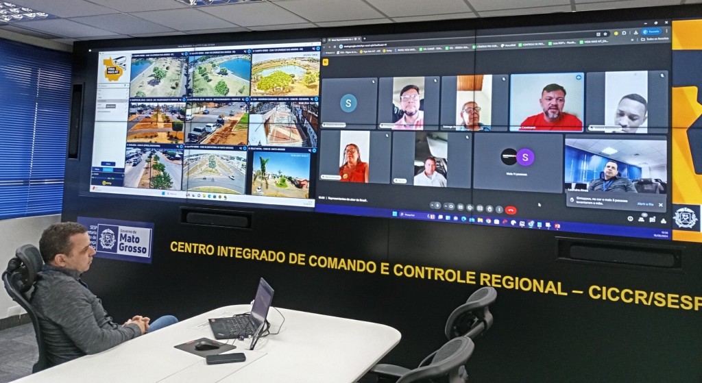 Sesp apresenta Vigia Mais Motorista a representantes de sete estados do país