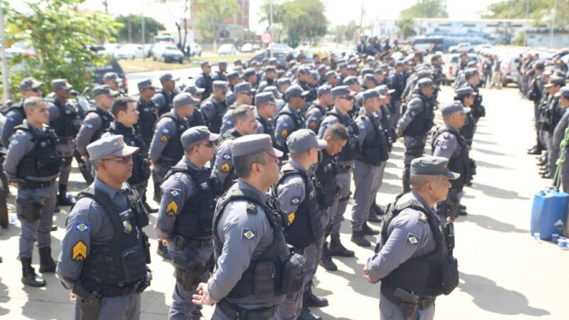 Polícia Militar realiza a Operação Força Total nesta sexta-feira (23)