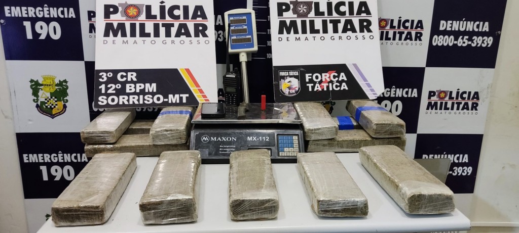 Polícia Militar prende quatro pessoas por tráfico de drogas em Sorriso e Ipiranga do Norte