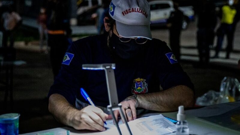 Operação Lei Seca em Várzea Grande resulta em seis motoristas presos e 56 veículos removidos