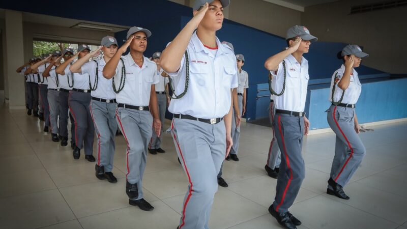 Inscrições para seletivo das escolas estaduais militares terminam nesta terça-feira (10)