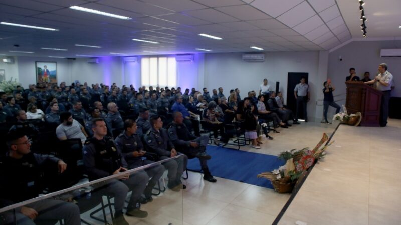 Terceiro Batalhão da PMMT realiza homenagens a militares durante evento de aniversário de 35 anos