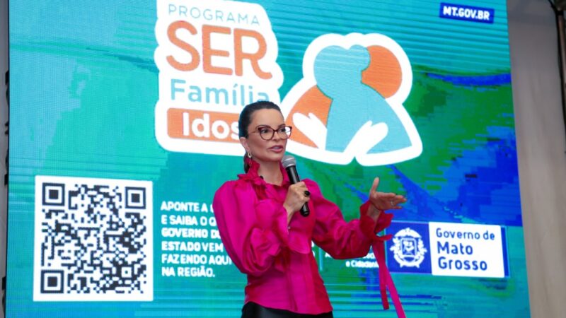Primeira-dama do Estado entrega certificados a profissionais do ‘Lar dos Idosos Bem Viver’ em Barra do Garças