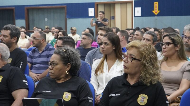 Polícia Civil reuni cerca de 200 servidores para debater sobre saúde mental