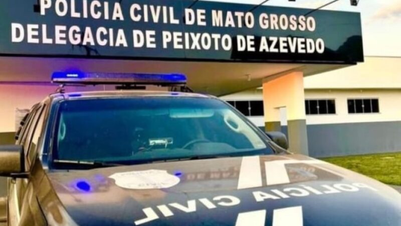 Criminoso com passagens por roubo, homicídio e tentativa de latrocínio é preso em Polícia Civil em Peixoto de Azevedo