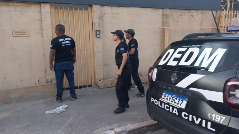 Condenado por estupro de vulnerável em Sinop é preso pela Polícia Civil em Cuiabá