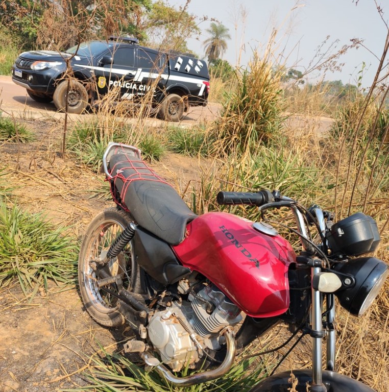 Polícia Civil recupera motocicleta roubada em Confresa
