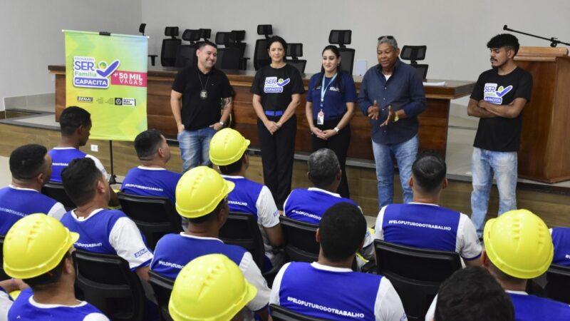 Programa SER Família Capacita forma cerca de 100 reeducandos em penitenciárias de Várzea Grande e Mirassol D’Oeste