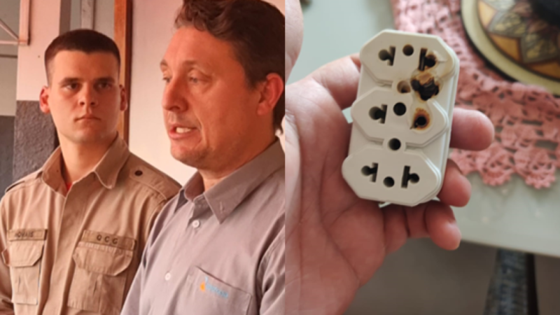 Corpo de Bombeiros e Energisa alertam para riscos de sobrecarga em equipamentos elétricos