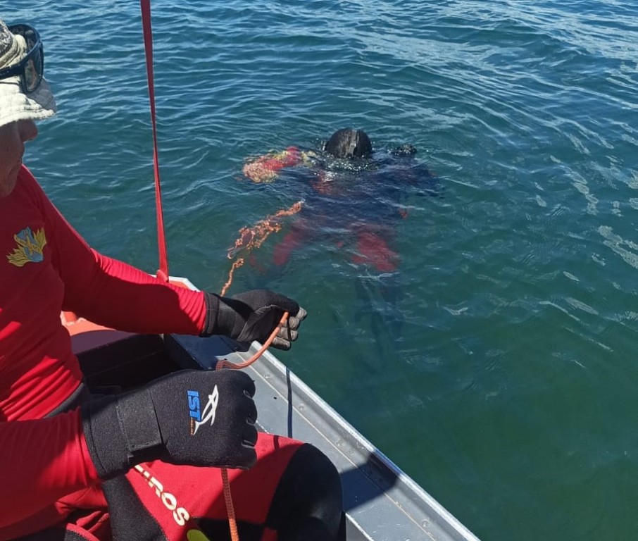 Bombeiros localizam corpo de jovem que se afogou em lago de fazenda
