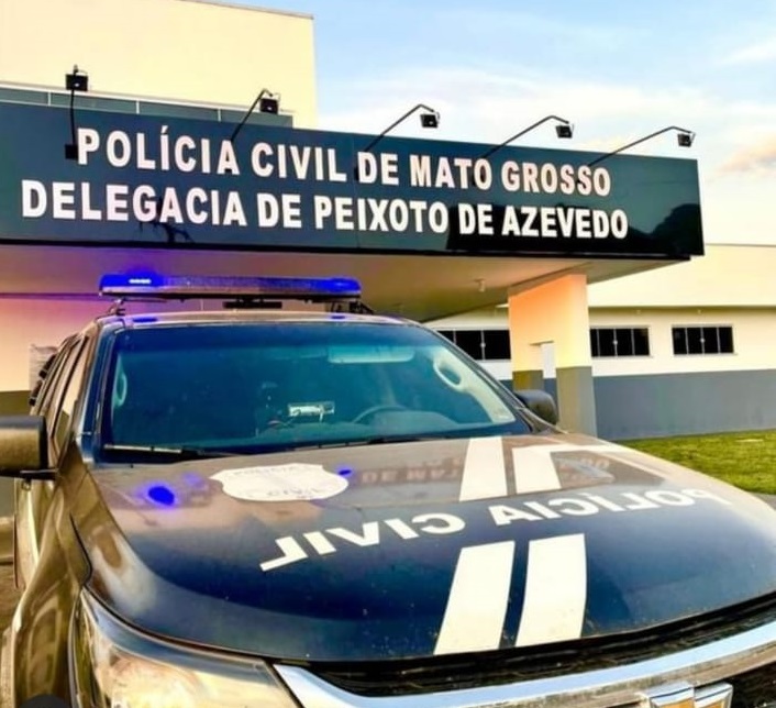 Criminoso com passagens por roubo, homicídio e tentativa de latrocínio é preso em Polícia Civil em Peixoto de Azevedo