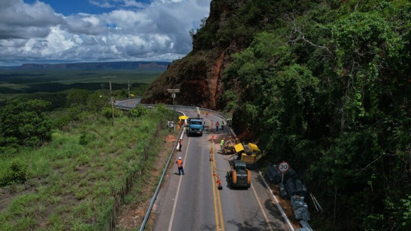 Sinfra segue cumprindo condicionantes ambientais para obras no Portão do Inferno