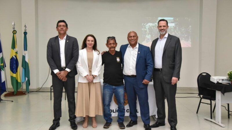 Sete policiais são homenageados com medalha de Mérito Policial na Regional de Nova Mutum