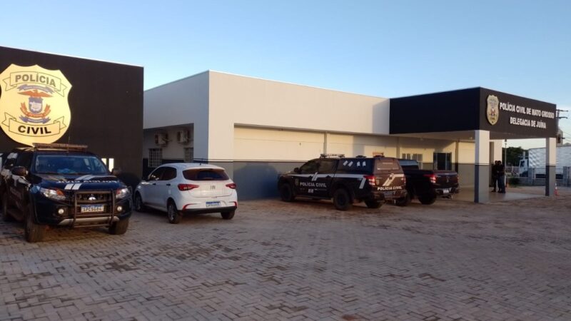 Polícia Civil prende em Juína autor de assassinato ocorrido em bar da cidade