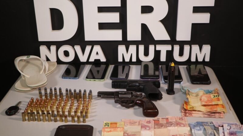 Polícia Civil prende 4 suspeitos de tentativa de homicídio em Nova Mutum