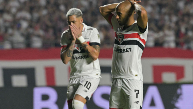 Lucas admite dor intensa pela eliminação, mas aponta São Paulo de cabeça erguida: ‘Lutamos’