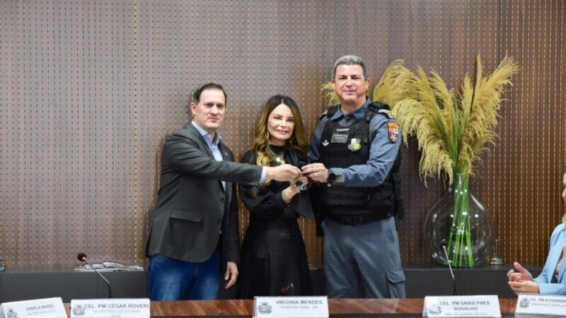 Sesp entrega novas viaturas para reforçar ações de combate à violência doméstica em Cuiabá e Várzea Grande