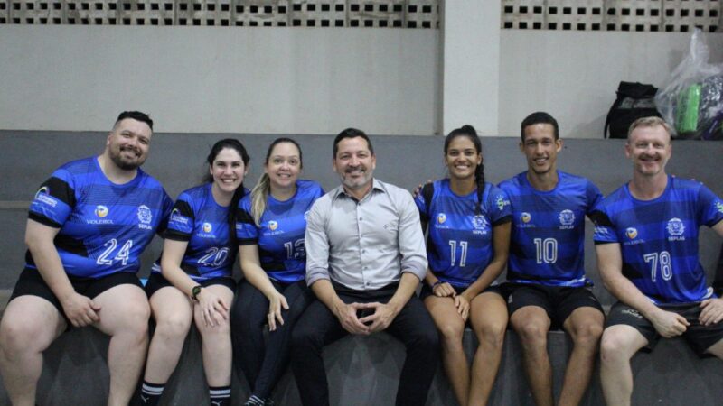 Seplag realiza final de campeonato de vôlei interinstitucional