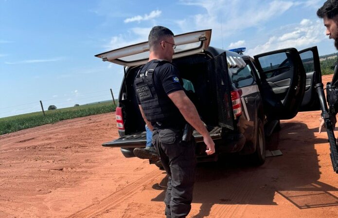 Polícia Civil cumpre 4 mandados contra traficante em São José do Rio Claro