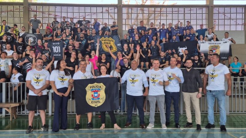 Animação entre equipes marcam abertura dos 12 ª Edição dos Jogos da Polícia Civil
