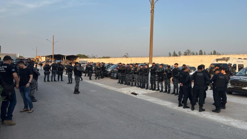 Forças de segurança de MT fazem operação na PCE