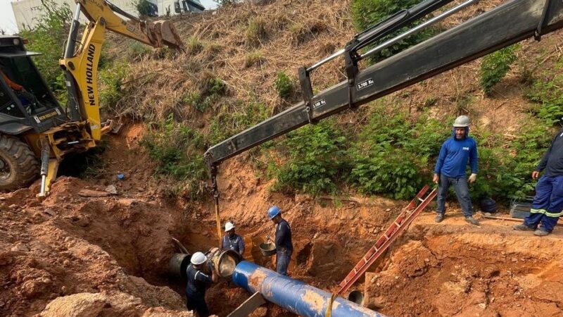 Abastecimento de água será interrompido no próximo sábado (12) para obras em Complexo Leblon