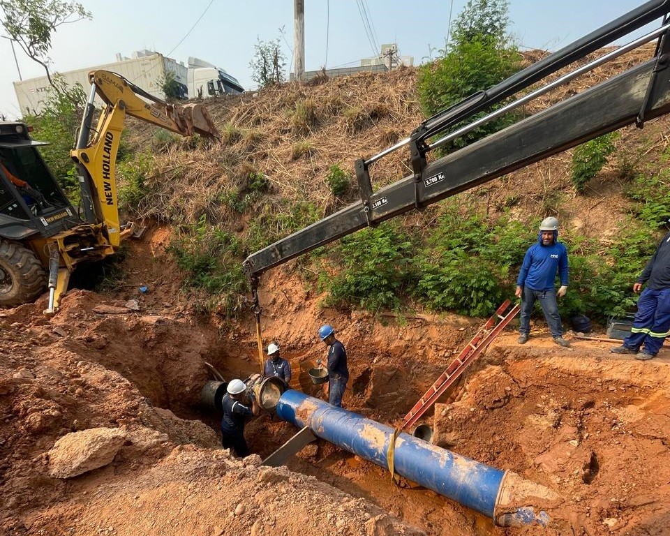 Abastecimento de água será interrompido no próximo sábado (12) para obras em Complexo Leblon