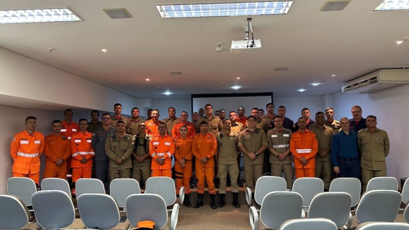 Corpo de Bombeiros realiza abertura do 2º período do curso de Gestão de Incêndio Florestal
