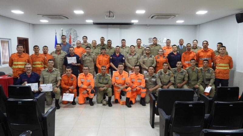 CBM encerra curso e certifica 32 bombeiros militares de MT e mais 10 Estados do país em perícia de incêndios florestais