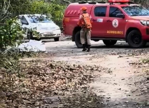 Bombeiros localizam corpo de homem de 45 anos que estava desaparecido